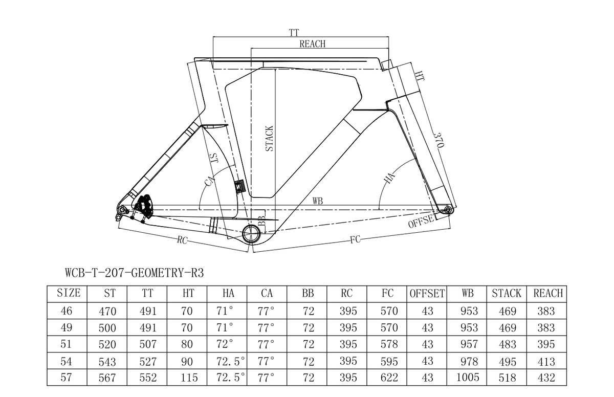 WCB-T-207 Product Diagram