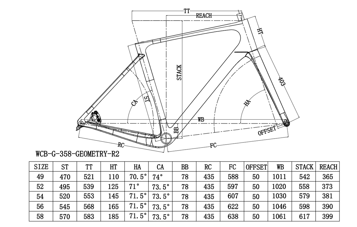 WCB-G-358 Product Diagram